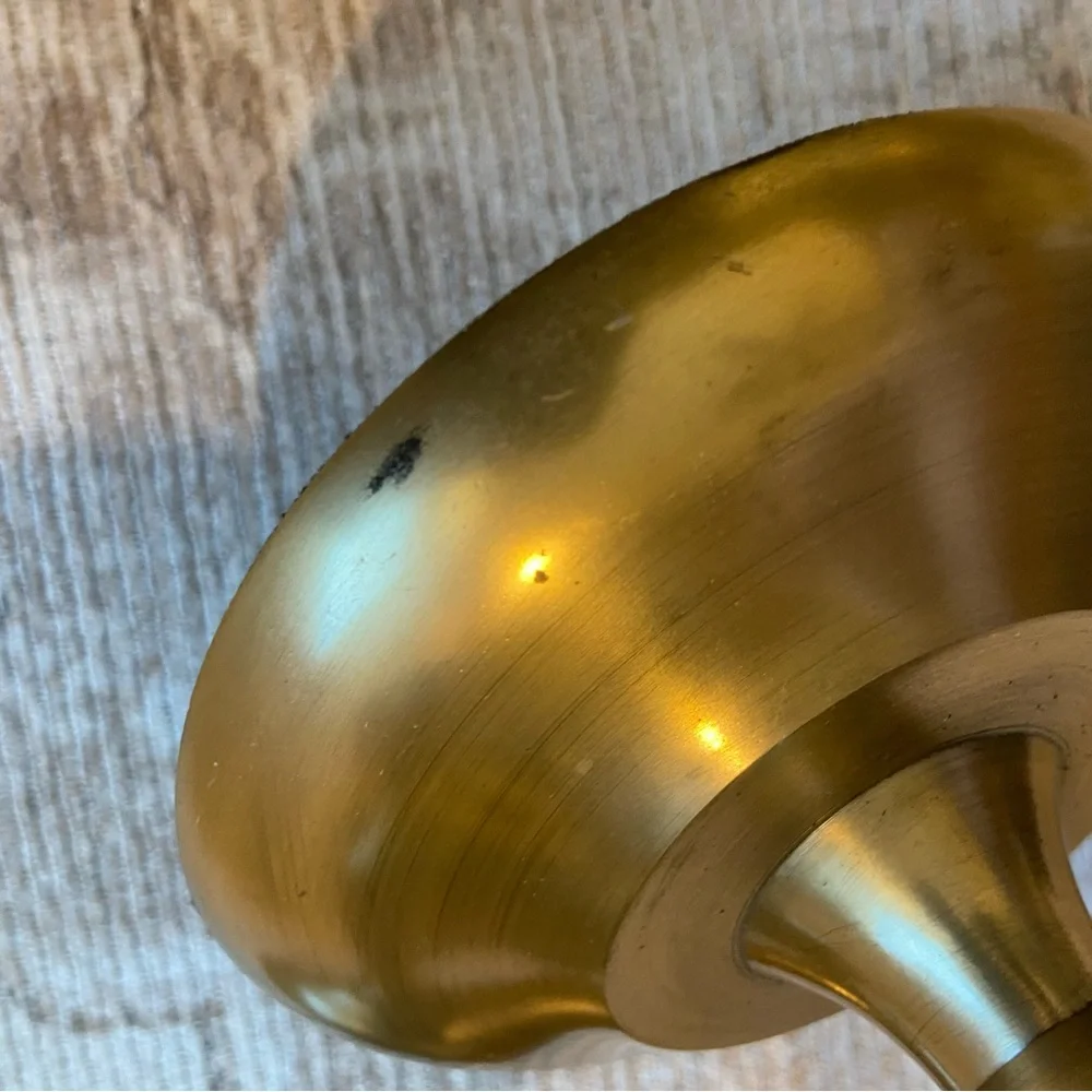 Pottery Barn | Gold Candle Holders set of 2